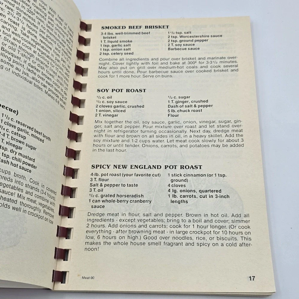 300 WAYS WITH‎ MEAT COOKBOOK 1991 Vtg Cook Book